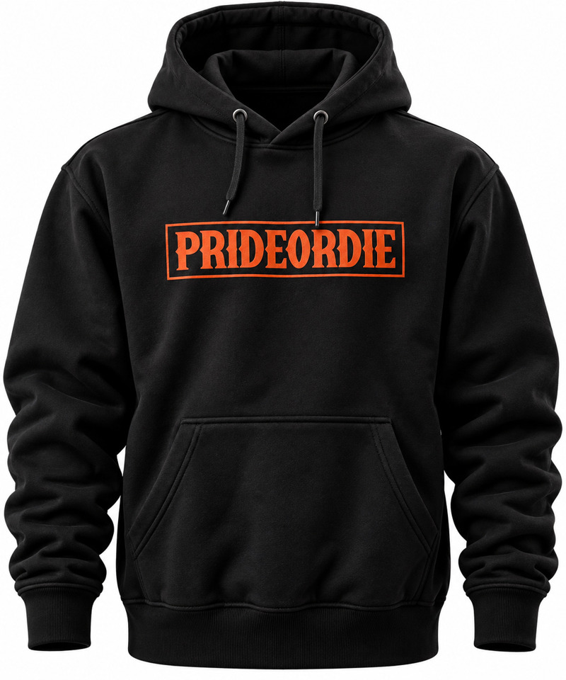 PRIDE OR DIE final blow fouter-black